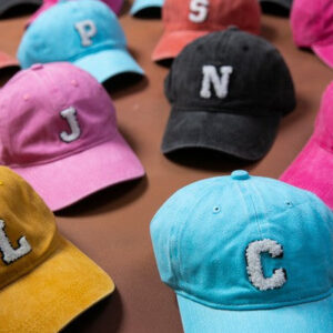 WASHED SHERPA INITIAL BASEBALL CAP 40HW705