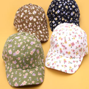 FLORAL CASUAL BASEBALL CAP