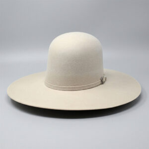Cuernos Chuecos 6X Silverbelly Open Crown Cowboy Felt Hat