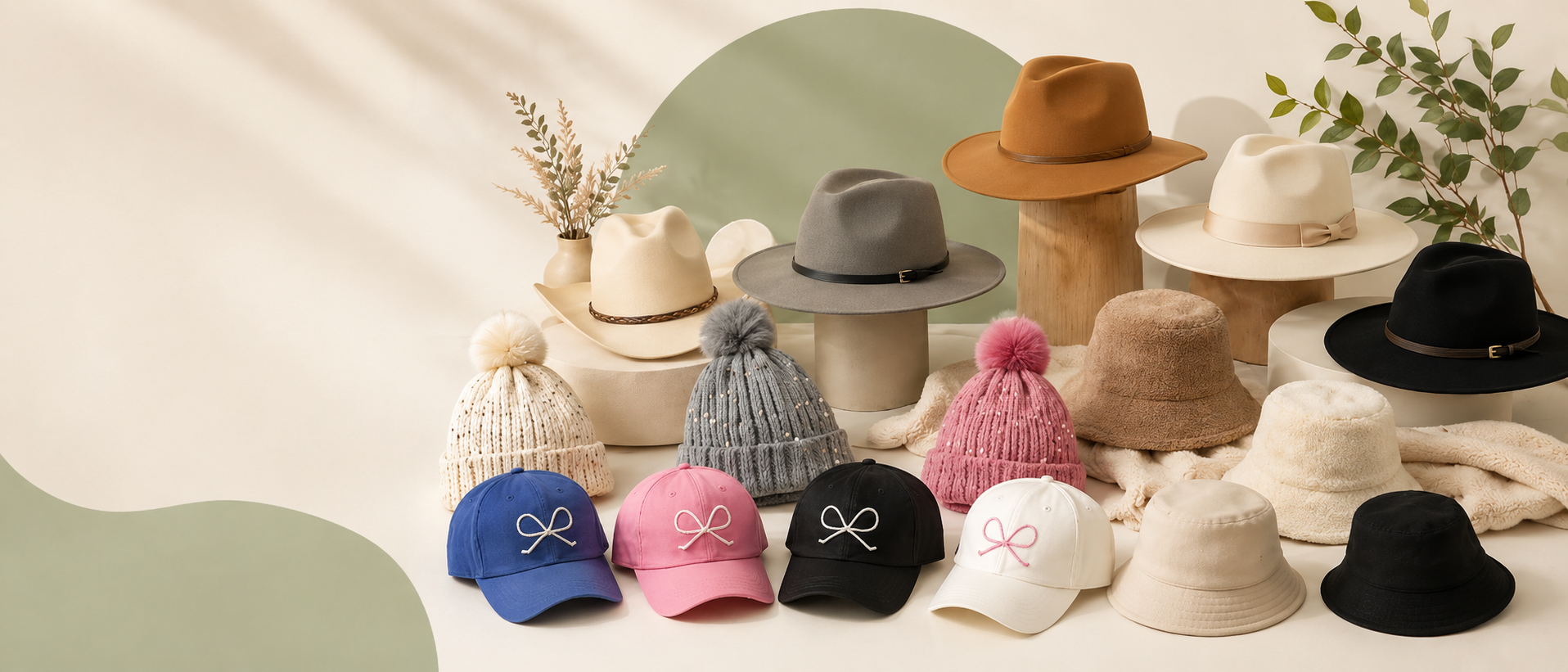 Hat collection banner